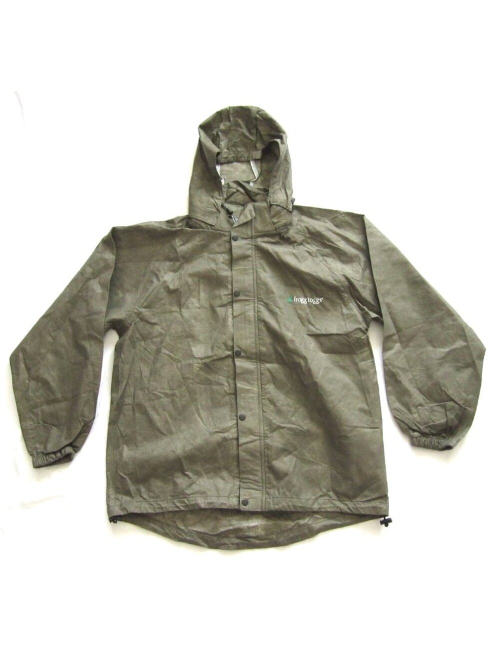 Frogg Toggs Ultra-Lite2 Rain Jacket Hooded Men Sz M/L Gorpcore Utilitarian MJ103